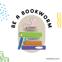 Be a Bookworm Instagram post Image Preview