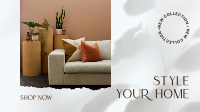 Style Home Facebook Event Cover Design