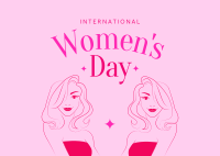 International Women's Day  Postcard Image Preview