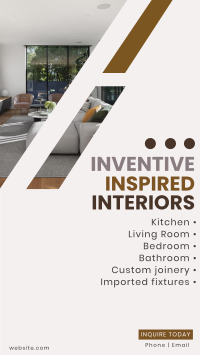 Inventive Inspired Interiors Facebook story Image Preview