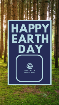 Earth Day Instagram story Image Preview