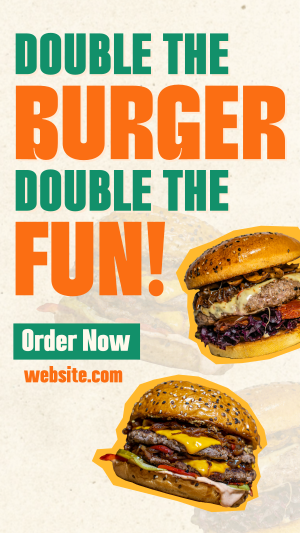 Burger Day Promo Facebook story Image Preview