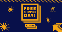 Shipping Announcement Facebook ad Image Preview