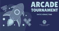Arcade Tournament Facebook Ad Design