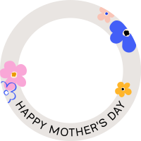 Mother's Day Colorful Flowers Pinterest Profile Picture Image Preview