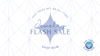 Elegant Jewelry Flash Sale Facebook event cover Image Preview