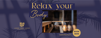 Relaxing Body Massage Facebook cover Image Preview