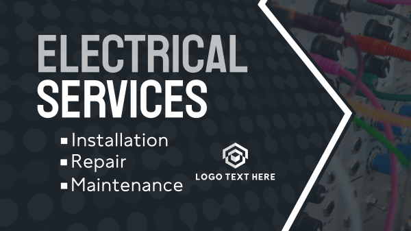 Electrical Service Provider YouTube Video Design Image Preview