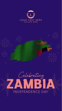 Zambia Freedom Facebook Story Design