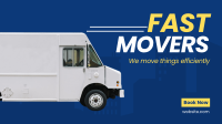 Fast Movers Facebook Event Cover Design