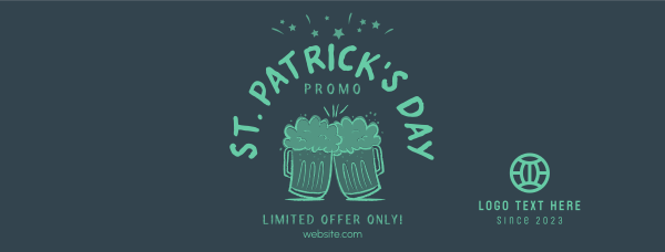 St. Patrick's Beer Facebook Cover Design Image Preview