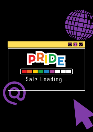 Pride Sale Loading Flyer Image Preview