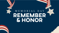 Memorial Day Facebook Event Cover Design