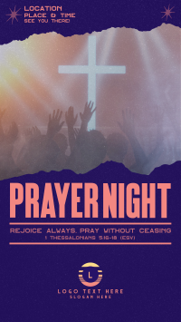 Modern Prayer Night Facebook story Image Preview