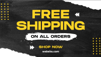 Grunge Shipping Discount Video Image Preview