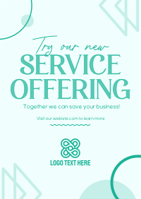 New Service Offer Flyer Image Preview