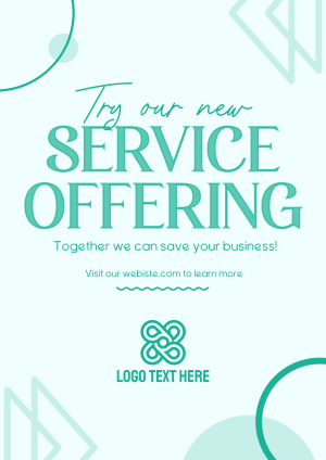 New Service Offer Flyer Image Preview