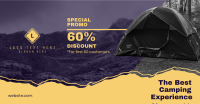 The Best Camping Experience Facebook ad Image Preview