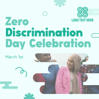 Playful Zero Discrimination Celebration Linkedin Post Image Preview