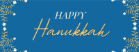 Hanukkah Celebration Facebook Cover Design