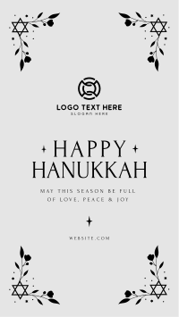 Hanukkah Festival Facebook story Image Preview