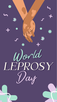 Celebrate Leprosy Day Facebook Story Design