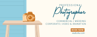 Aesthetic Camera Facebook Cover Image Preview