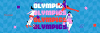 The Olympics Greeting Twitter Header Design