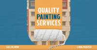 Painting Wall Exterior Facebook Ad Design