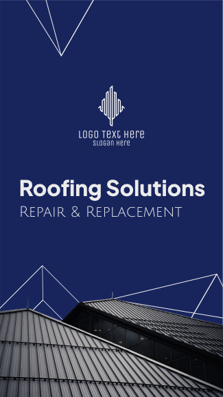 Residential Roofing Solutions Facebook story