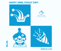 Tiled April Fools Facebook post Image Preview