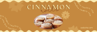 Tasty Cinnamon Rolls Twitter header (cover) Image Preview