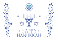 Hanukkah Festival of Lights Postcard Image Preview