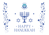 Hanukkah Festival of Lights Postcard Image Preview