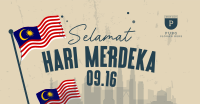 Hari Merdeka Malaysia Facebook Ad Design