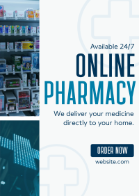 Online Pharmacy Business Poster Preview