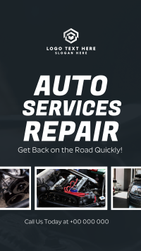 Professional Auto Mechanics TikTok video Image Preview