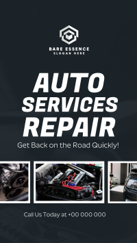 Professional Auto Mechanics TikTok Video Image Preview