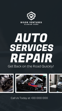 Professional Auto Mechanics TikTok Video Image Preview