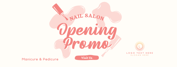 Nail Salon Promotion Facebook Cover Design