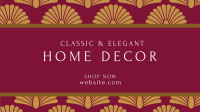 Home Decors Facebook Event Cover Design