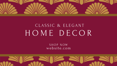Home Decors Facebook event cover Image Preview