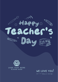 Teachers Day Greeting Poster Image Preview