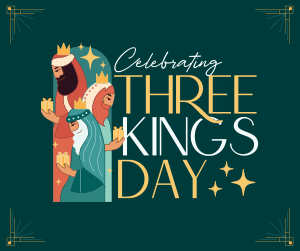 Modern Three Kings Day Facebook post Image Preview