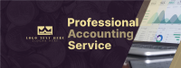 Accounting Chart Facebook Cover Design