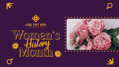 Celebrating Women History Facebook event cover Image Preview