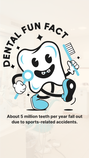 Tooth Fact Instagram story