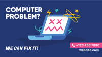 Computer Problem Repair Facebook event cover Image Preview