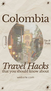 Modern Nostalgia Colombia Travel Hacks YouTube short Image Preview