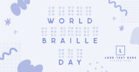 Braille Day Doodle Facebook Ad Preview